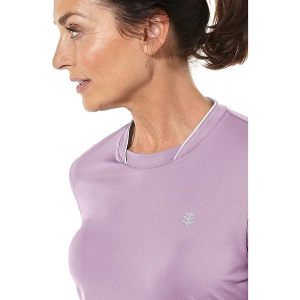 Coolibar UPF 50+ Women's Match Point Long Sleeve Tee - Sun Protective