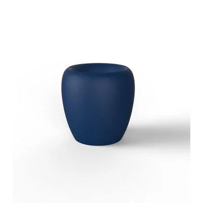 Blow Self Watering Resin Pot Planter Vondom Navy 31.5x22 H x 31.5x22 W x 31.5x22 D
