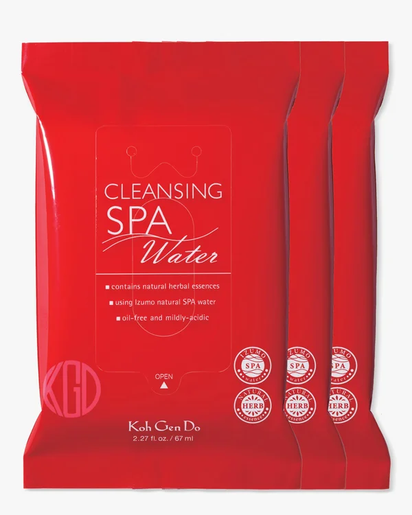Koh Gen Do Cleansing Water Cloths - 3 packs, 10 cloths per pack