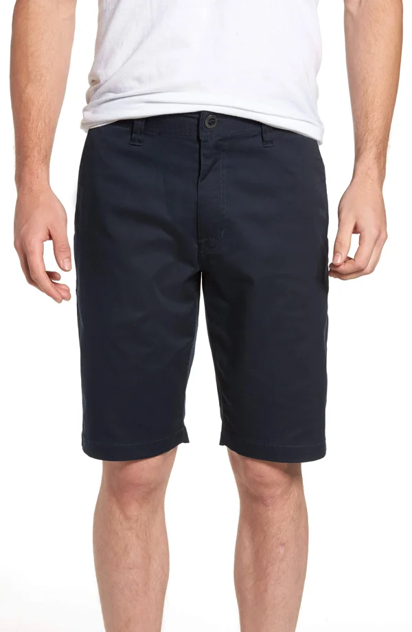 Volcom Frickin Modern Stretch Men's Shorts - Dark Navy, Size 44