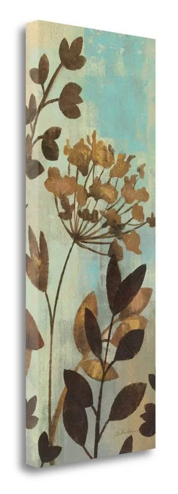 Tangletown Fine Art 40x22 x 16x22 Enchanted Garden II Giclee Print on Gallery Wrap Canvas