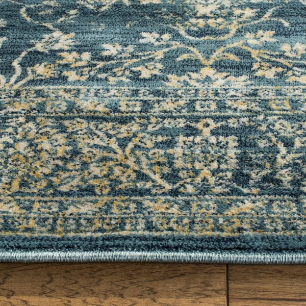 Safavieh EVK510F Evoke Beige, Turquoise Area Rug - 2& x 10&