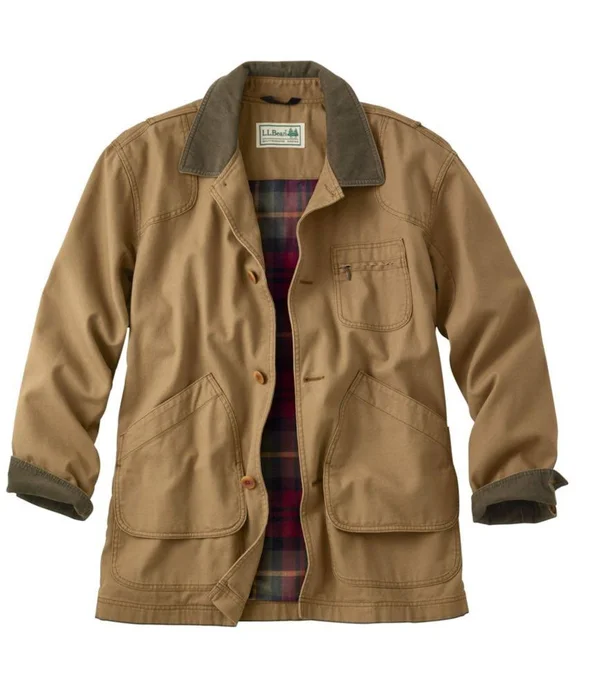 Men's Tall Original Field Coat with Primaloft Liner Brown Extra Large - L.L.Bean