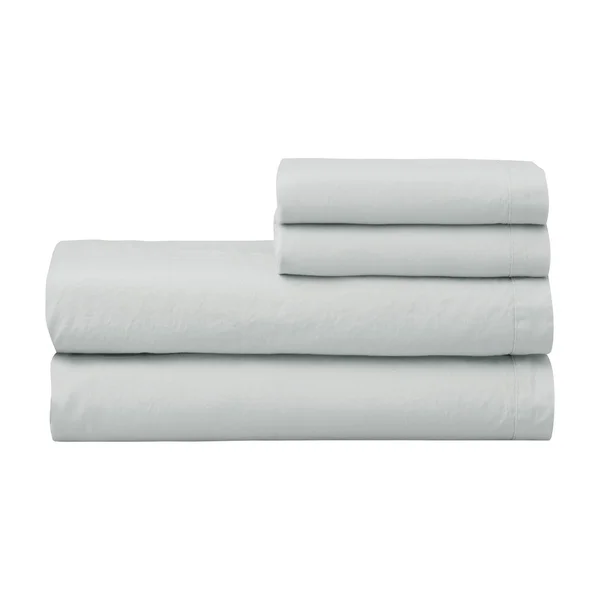 Welhome Super Soft Washed Sheet Set - Platinum - Queen