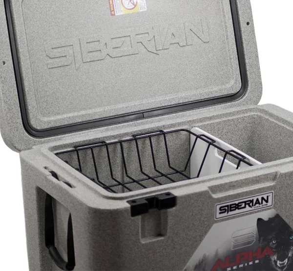Siberian Coolers Alpha Pro Series 65 Quart Cooler White