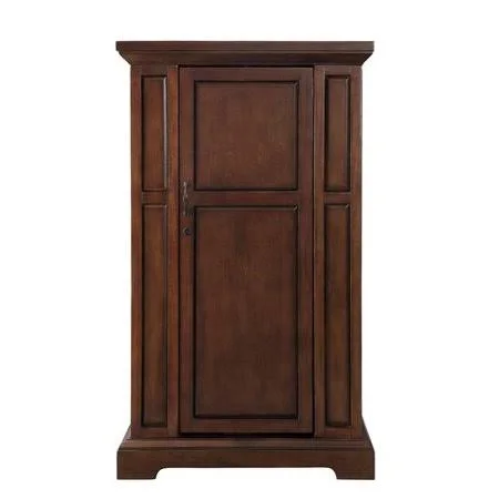 Alcott Hill Ronin Bar Cabinet, Red