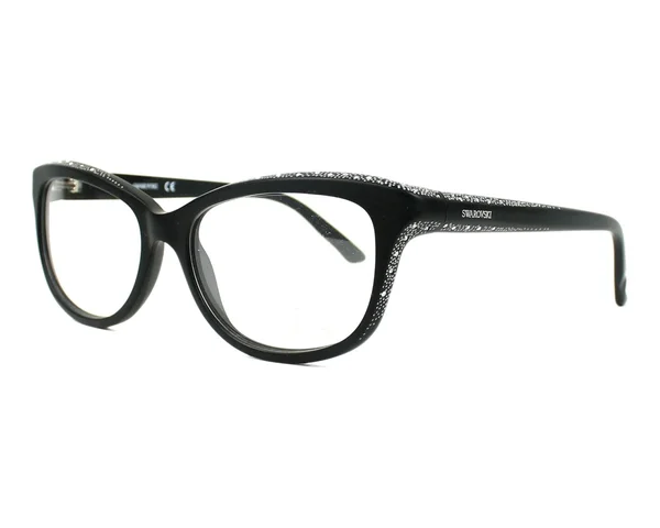 Swarovski Dame Plastic Eyeglasses, 002 - Matte Black