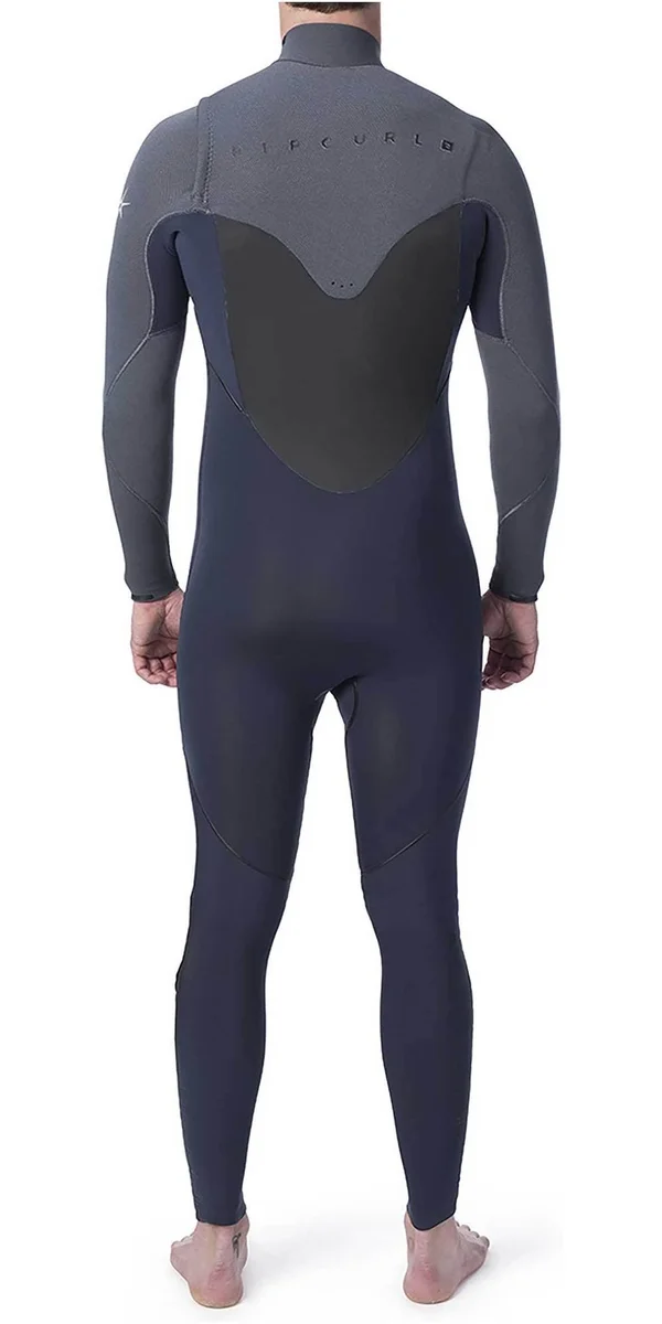Rip Curl Flashbomb 5/3mm Chest Zip Wetsuit - Grey