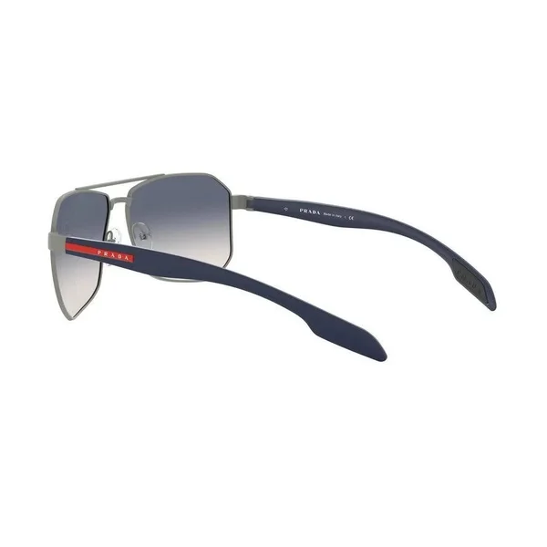 Prada Linea Rossa PS 51VS - DG11J0 Gunmetal Rubber