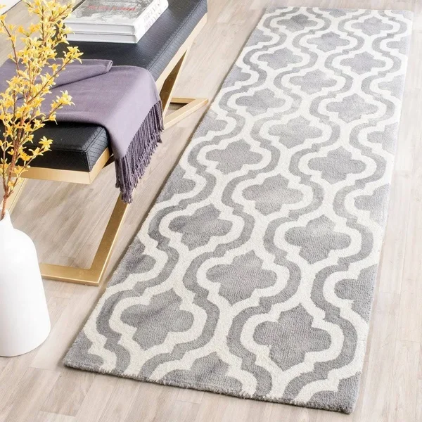 Safavieh Dip Dye Turquoise/Ivory 5 ft. x 5 ft. Square Area Rug