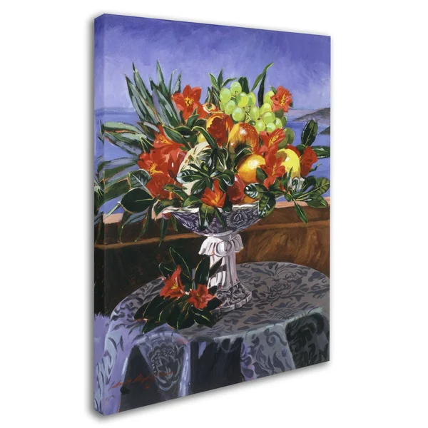 Trademark Fine Art David Lloyd Glover 'La Jolla Christmas' Canvas Art - 18x24