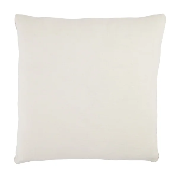 Ismay Border Pillow - 24x22x24x22 Polyester Fill - Beige/Dark Grey