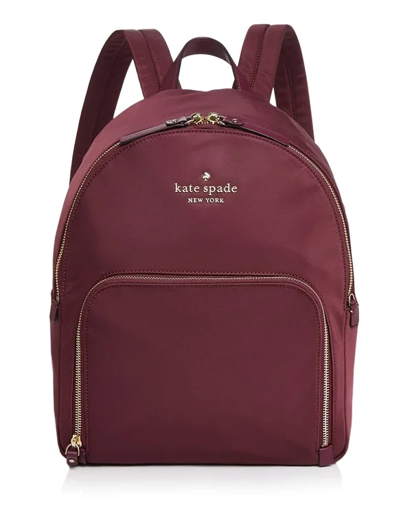 Kate Spade New York Watson Lane Hartley Nylon Backpack Sangria