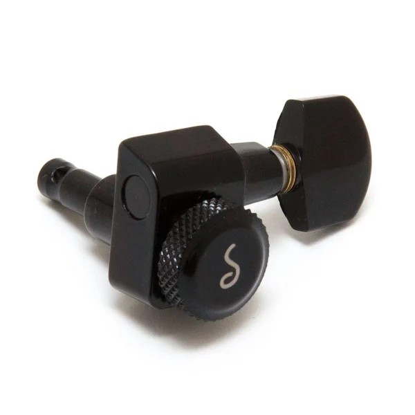 Schaller Machine Heads - Original F Series Locking Tuner Black Chrome