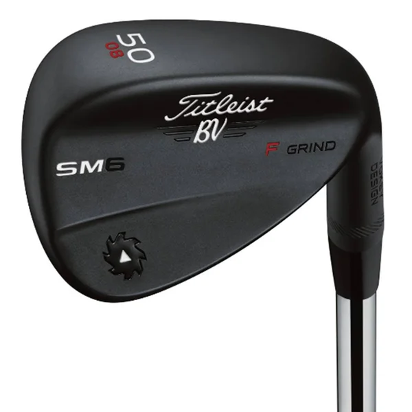 Titleist Vokey SM6 Jet Black K Grind Left-Handed Lob Wedge Golf Club