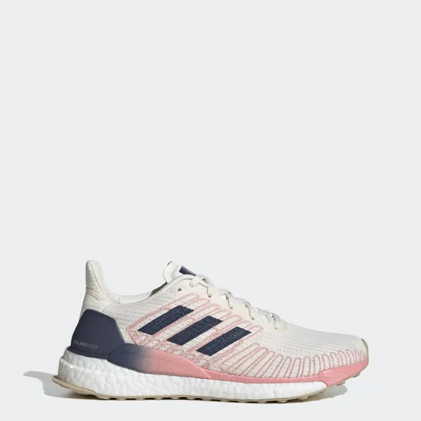 Adidas SolarBoost 19 Shoes Chalk White 5 - Womens Running Shoes