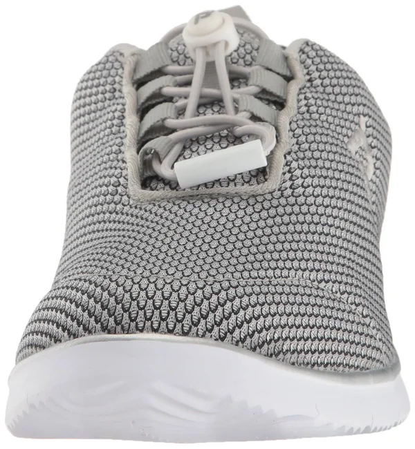 Women's Propet TravelFit Prestige Sneaker, Size: 8.5 B, Silver/Black