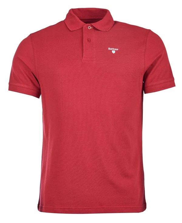 Barbour Sports Polo Shirt - Biking Red - M