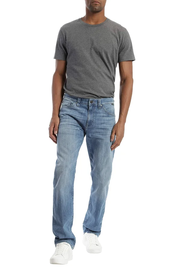 Mavi Men's Zach Regular Rise Straight Leg Jeans