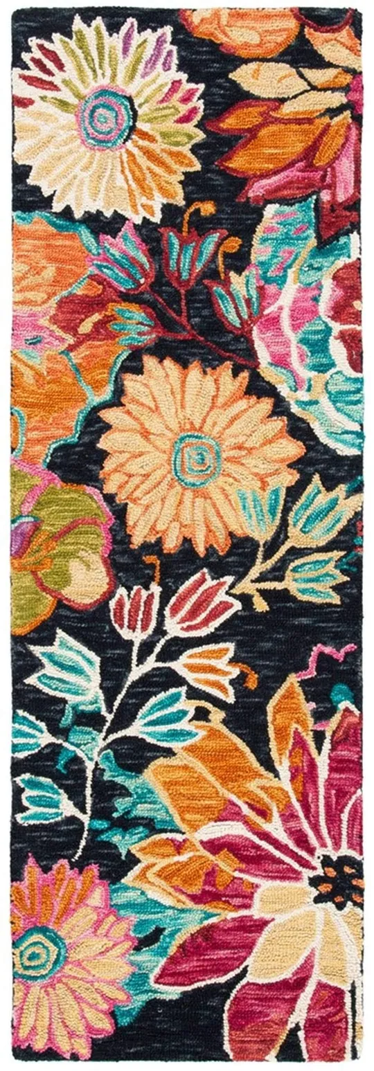 Safavieh Aspen Rug Collection APN520H - Charcoal, Blue - 10& x 14&