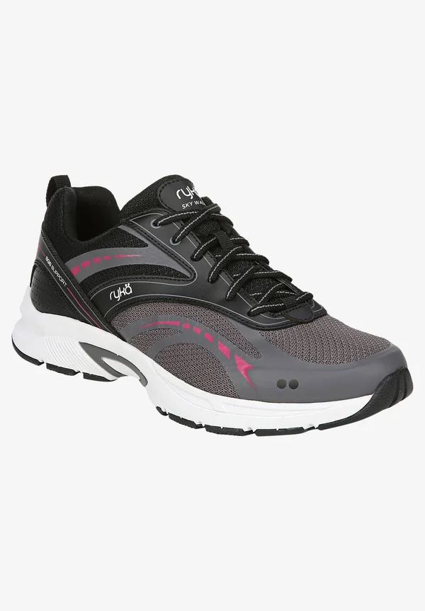 Ryka Sky Walk 2 Walking Women's Shoes - Black Pink