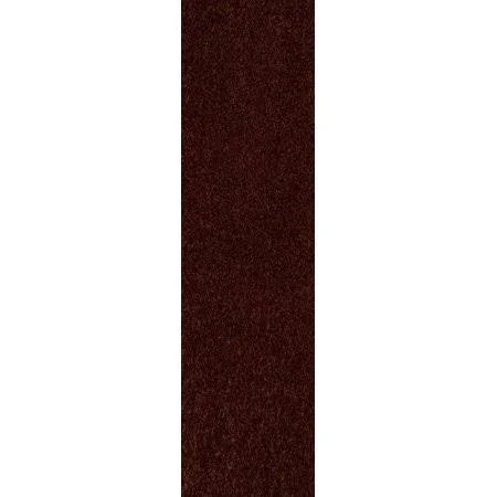 Home Queen Solid Chocolate Color Custom Size Runner 2& x 12& - Area Rug, Brown