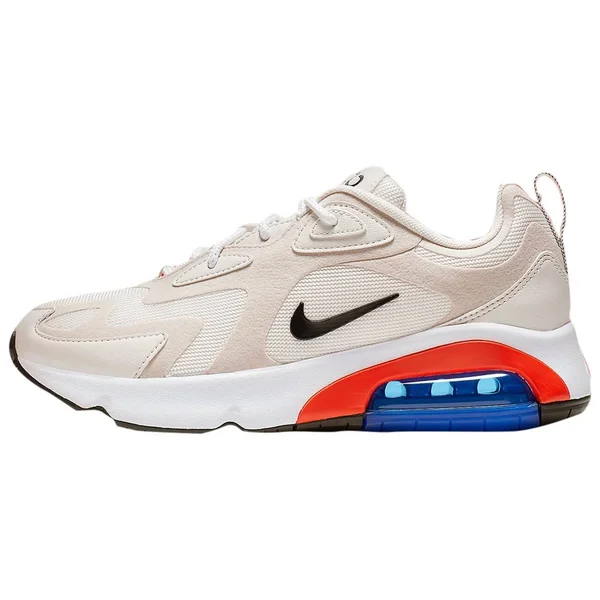 Nike Women's Air Max 200 Sneakers - Sail/Black/Desert Sand/Phantom - 8