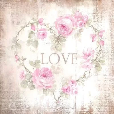 Framed Poster Prints - Love Sign by Debi Coules ( Floral & Botanical > Flowers > Roses art)