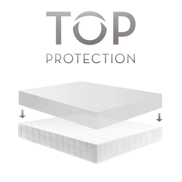 Pr1me Smooth Mattress Protector - Split Queen
