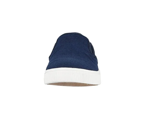 Toms Blue Navy Heritage Canvas Men's Baja Slip-Ons Shoes