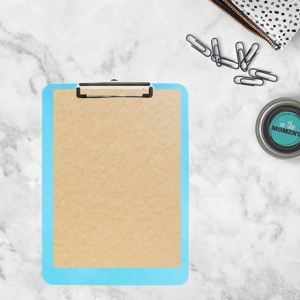 Jam Paper Plastic Clipboards - 9 x 13, Blue, 12/Pack (340926882A), 9 x 13 inches