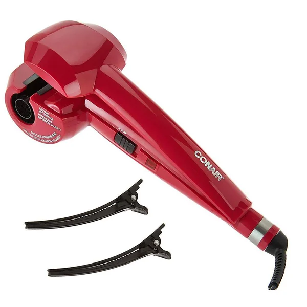 Conair Fashion Curl Automatic Curler with Clips, Pink