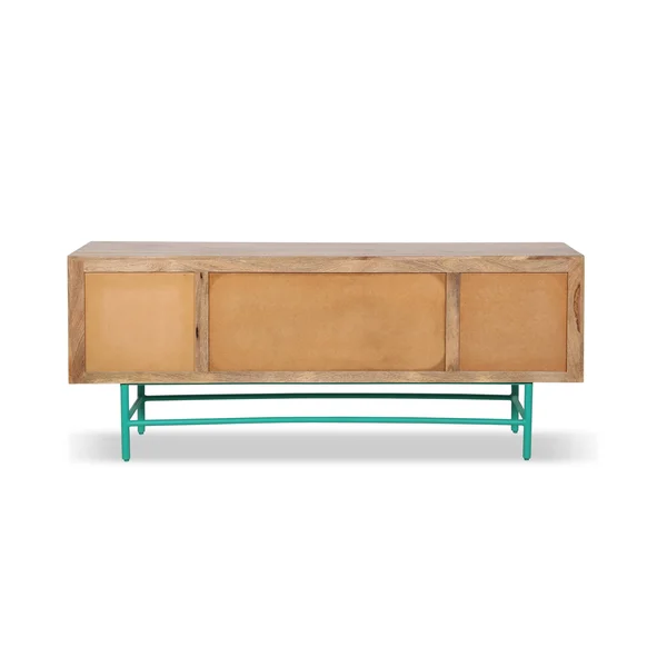 Posh Pollen Gerard Media Console TV Stand - Green