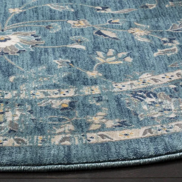Safavieh EVK514G Evoke Turquoise - Beige Area Rug - 9& x 12&