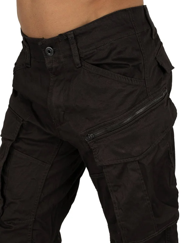 G-Star Raw Rovic Zip 3D Straight Tapered - Brown - Casual Pants