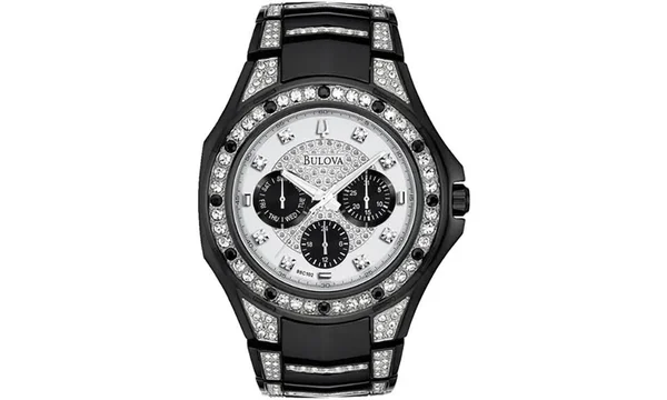 Bulova Men's Crystal Watch 98C102