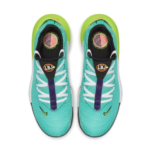 Nike Lebron 16 Low Basketball Shoes in Green, Size: 7.5, CI2668-301