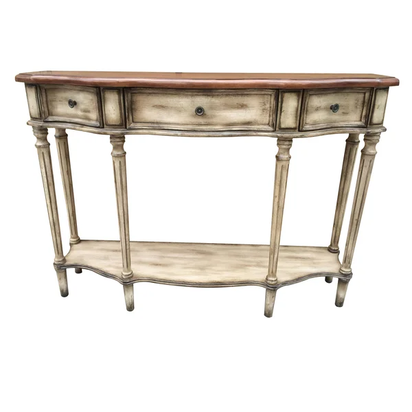 Crestview Somerset Two Tone Console Table