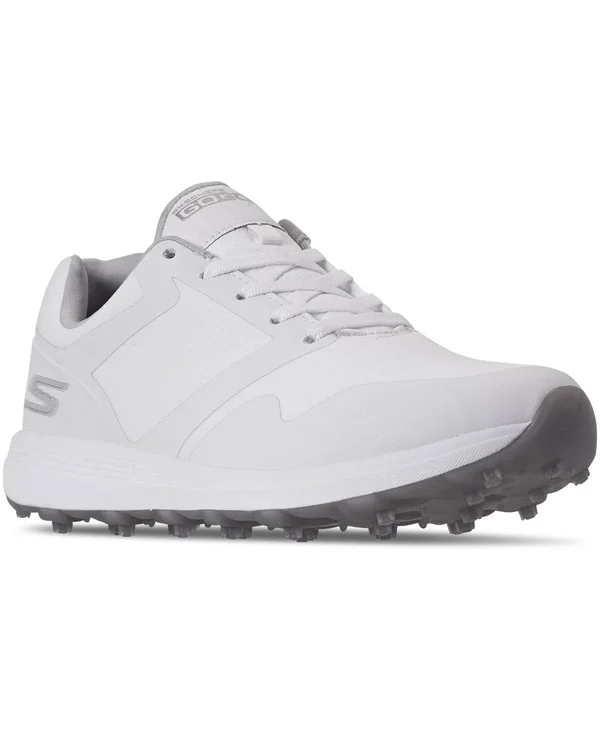 Skechers Women's Go Golf Max - Fade Golf Shoes - White, Gray, 10.0