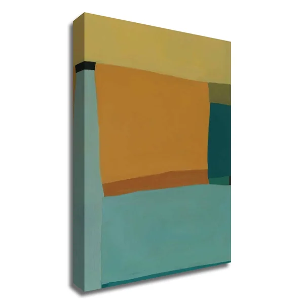 21x22 x 11x22 at The Beach II by Tamar Zinn Print on Canvas