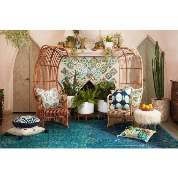 Loloi Gemology GQ-02 7&9x22 x 9&9x22 Spice - Teal Rug