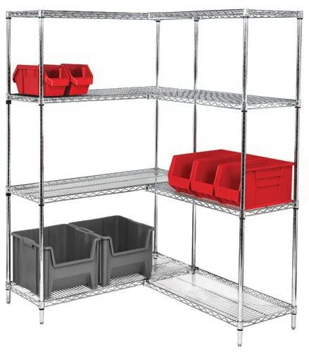 Quantum Wire Shelving Unit - Chrome WR54-1448C