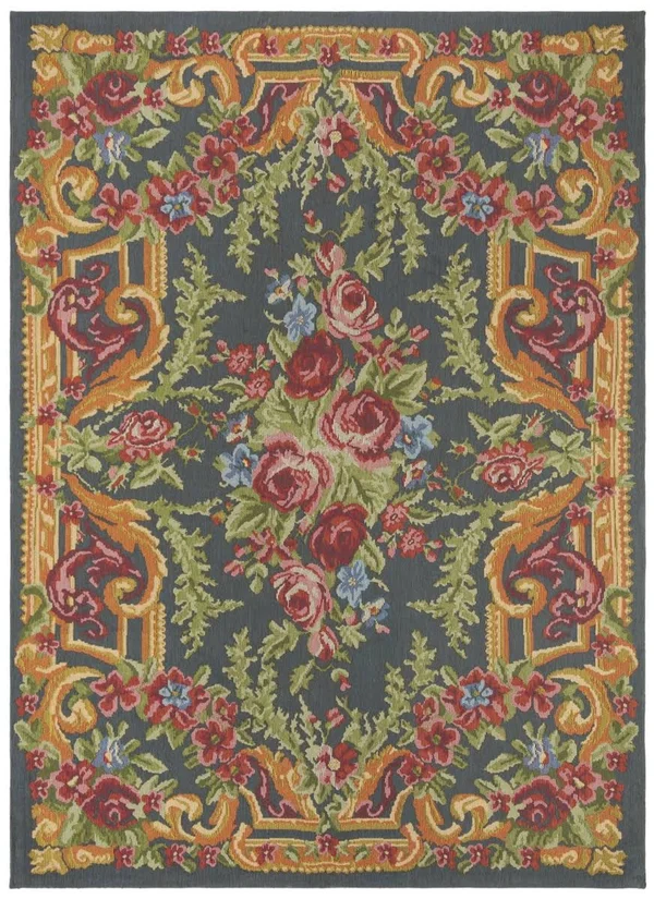 Safavieh 5& x 8& Clv-Classic Vintage CLV112F Grey - Rose Rug