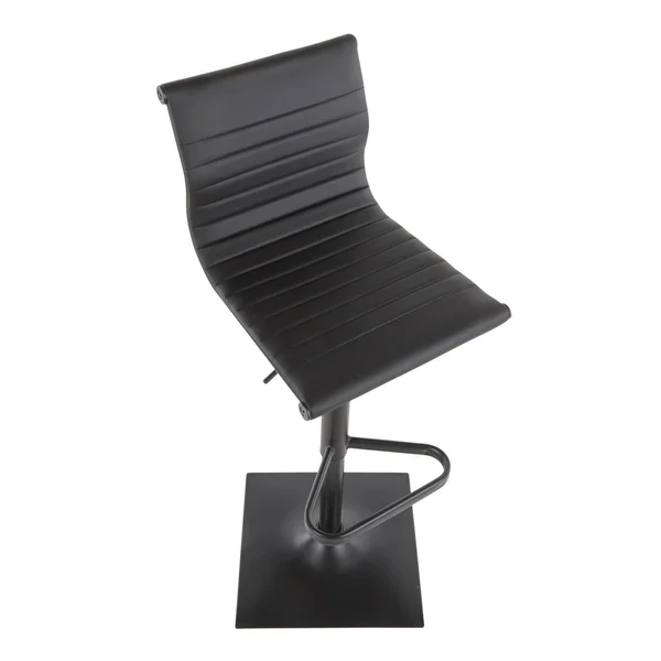 LumiSource Masters Barstool in Black/Black