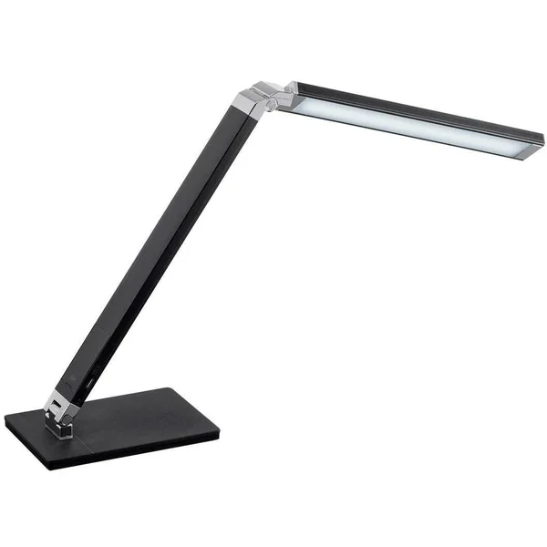 Monoprice 116364 LED Aluminum Desk Lamp - 3.1x22 x 18.3x22 x 7.6x22, Black