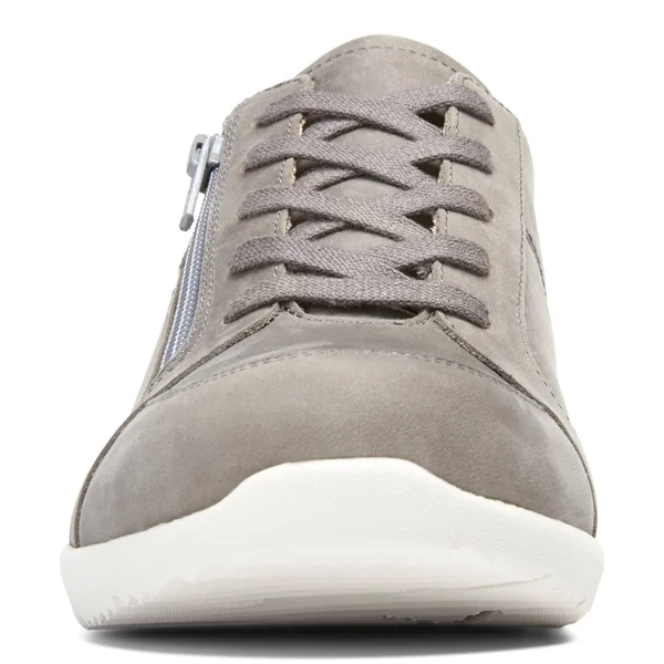 Vionic Abigail Lace Up Slate Nubuck - 8.5, M