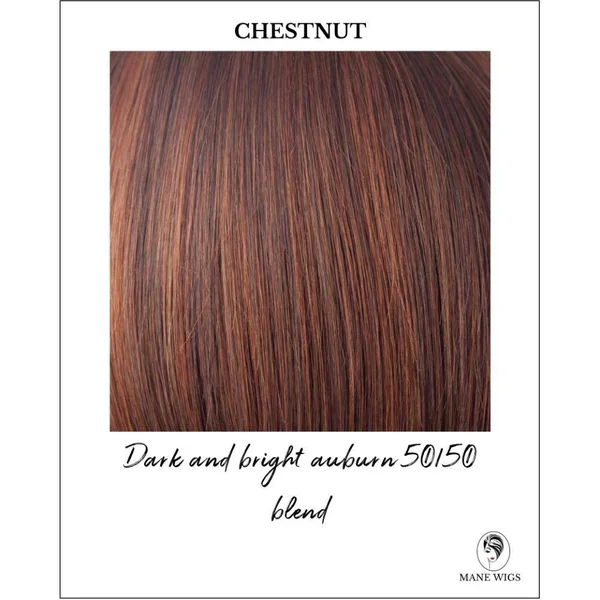 Noriko Alva Synthetic Wig - Chestnut