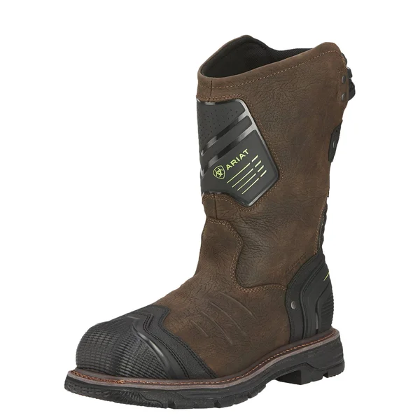 Ariat Catalyst VX Work Waterproof Composite Wide Square Toe Cowboy Boots H2O Bruin Brown : 11 EE - Wide