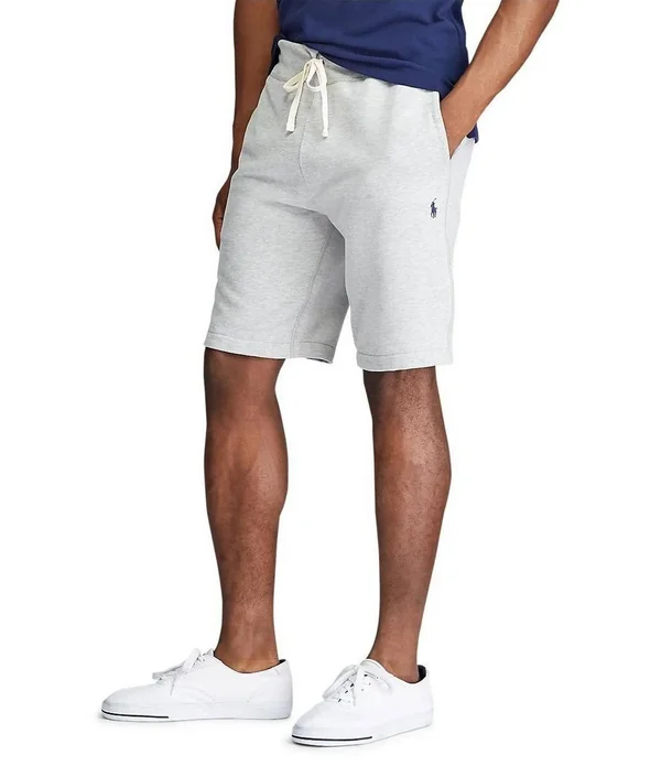Polo Ralph Lauren Men's Cotton-Blend-Fleece Shorts - Andover Heather