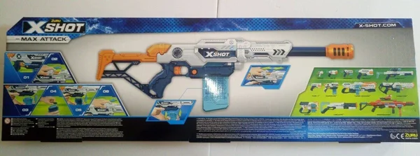 Zuru X-Shot Excel Max Attack Clip Blaster